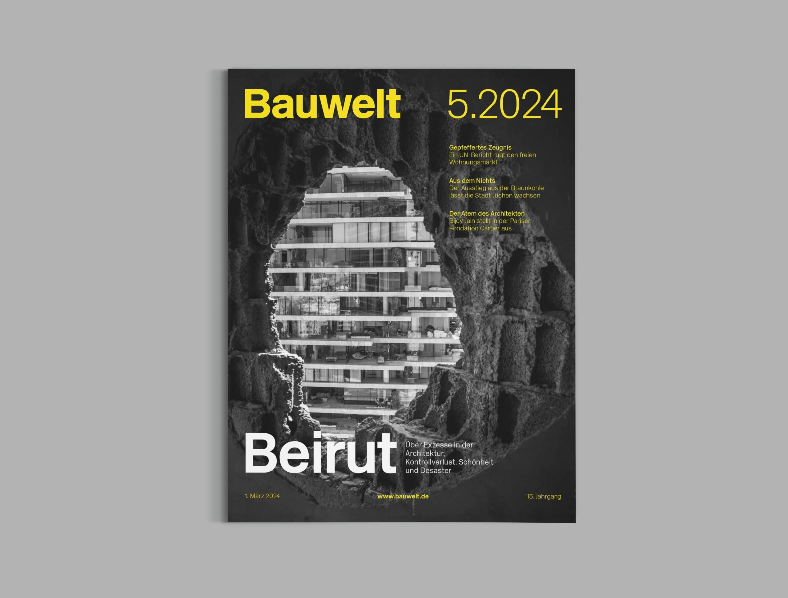 Bauwelt 5.2024 BEIRUT.